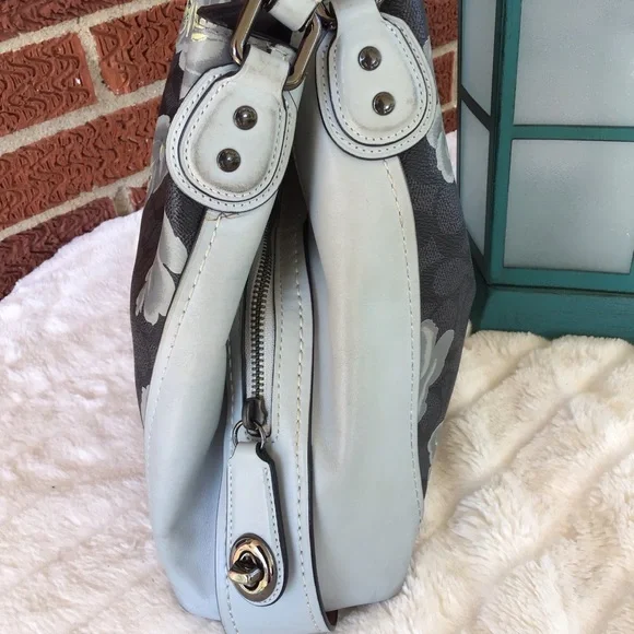 Coach Edie Rose floral shoulder bag - Picture 7 of 16